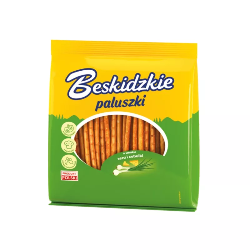 BESKIDZKIE PALUSZKI SER-CEBULA 180g