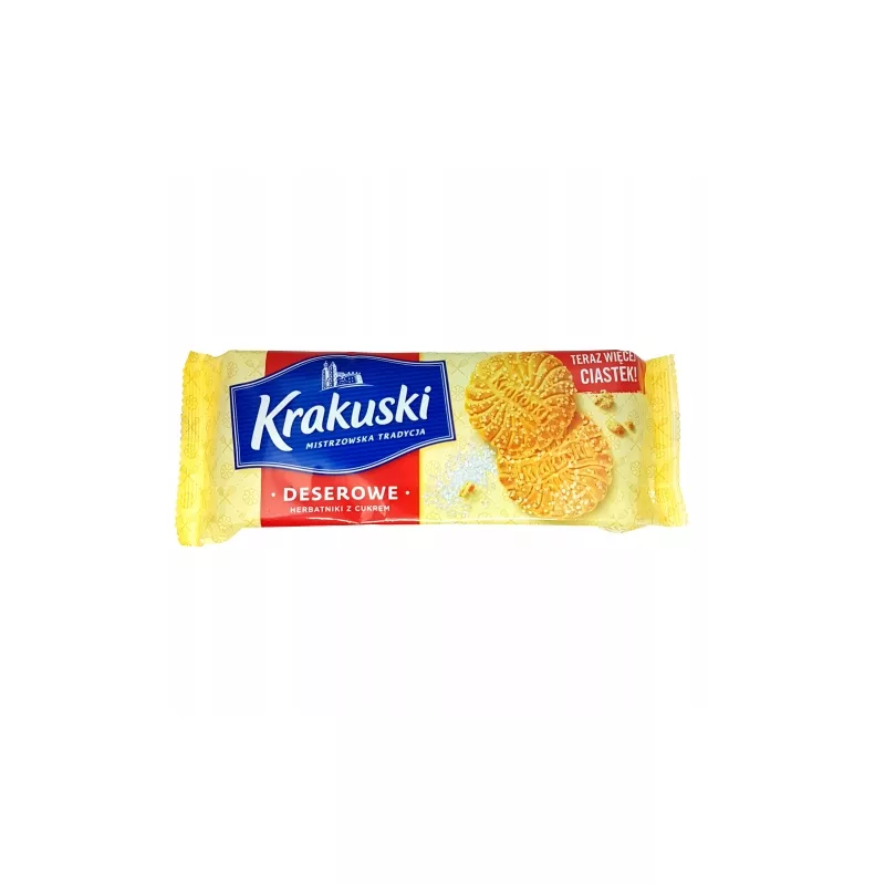 KRAKUSKI CIASTKA DESEROWE Z CUKREM 200g