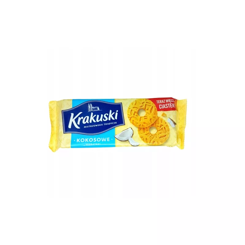KRAKUSKI KOKOSOWE 168g KRAKUSKI KOKOSOWE 168g
