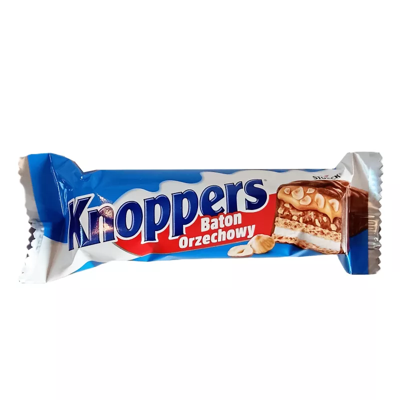 KNOPPERS BATON ORZECHOWY 40g data: 2026.09.28