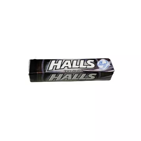 HALLS EXTRA STRONG CZARNE 33,5g