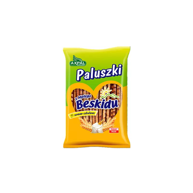 PALUSZKI SEROWO-CEBULOWE AXPAL 50g PALUSZKI SEROWO-CEBULOWE AXPAL 50g