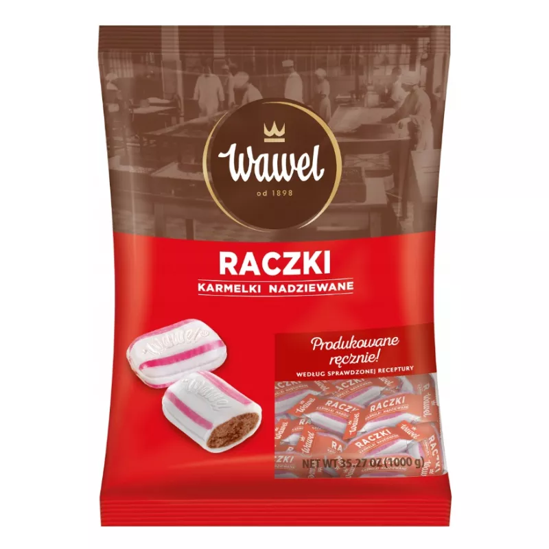 WAWEL RACZKI KARMELKI NADZIEWANE 1kg
