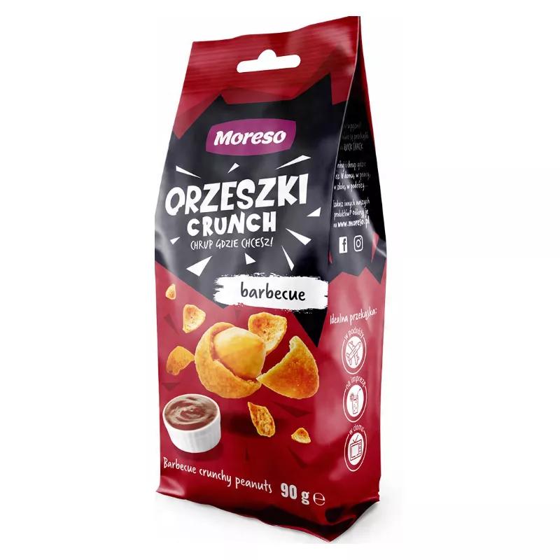MORESO ORZESZKI CRUNCH BARBECUE 90g