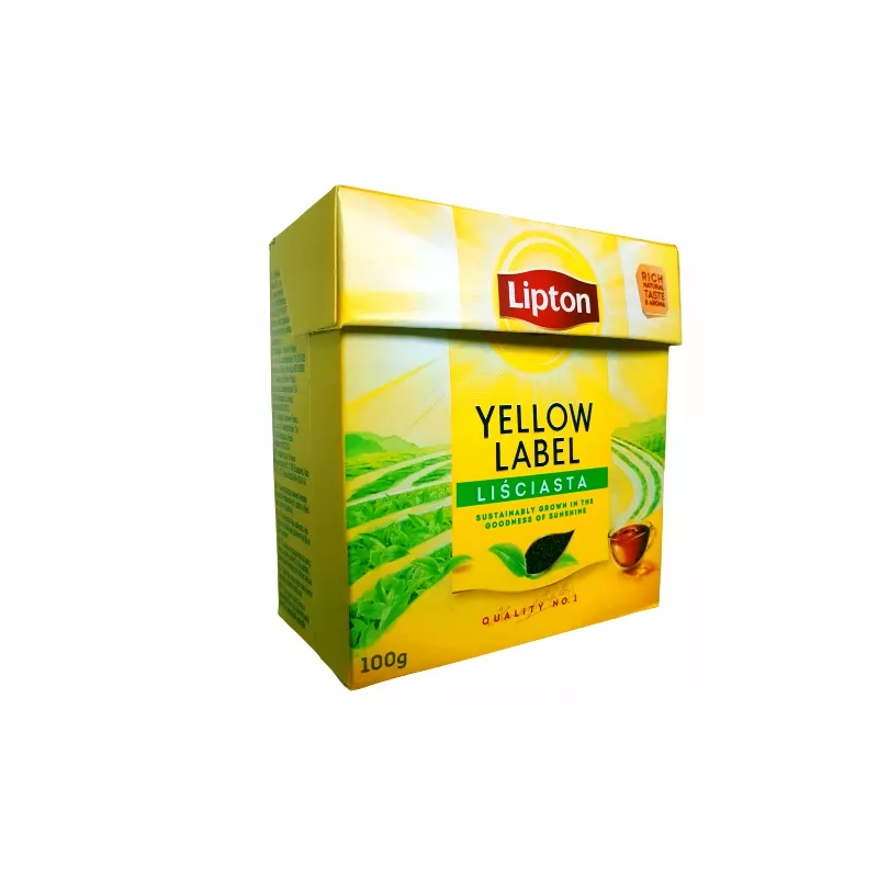 LIPTON YELLOW LABEL HERBATA LIŚCIASTA 100g