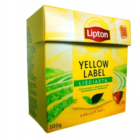 LIPTON YELLOW LABEL HERBATA LIŚCIASTA 100g