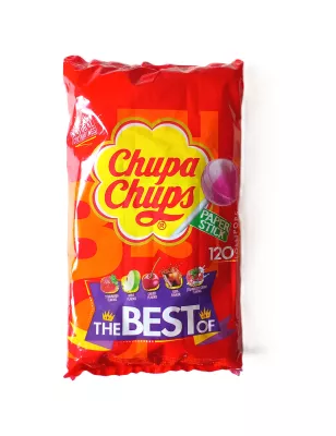 LIZAKI CHUPA CHUPS MLECZNE I OWOCOWE DLA DZIECI 120 szt