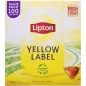 LIPTON YELLOW LABEL HERBATA CZARNA W TOREBKACH 100 szt 200g