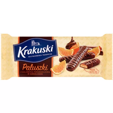 KRAKUSKI PALUSZKI Z GALARETKĄ POMARAŃCZOWĄ 144g