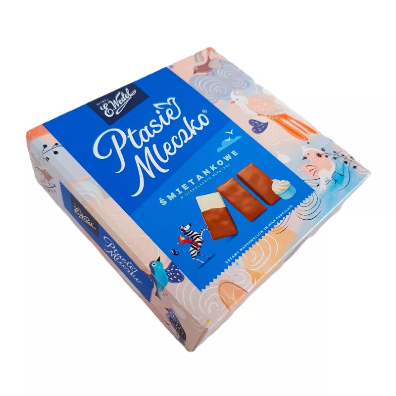 E.WEDEL PTASIE MLECZKO ŚMIETANKOWE  340g