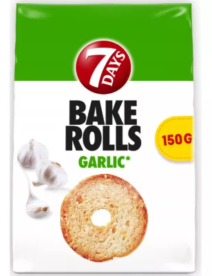 7DAYS BAKE ROLLS CZOSNEK 150g