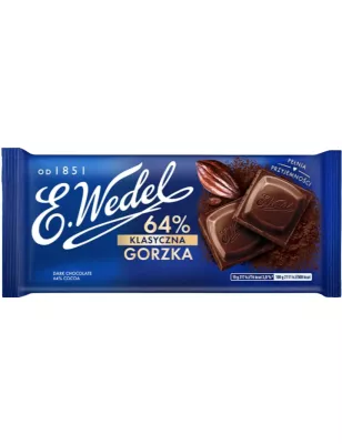 E.WEDEL KLASYCZNA GORZKA 64% CZEKOLADA 90g