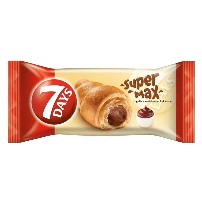 7DAYS SUPER MAX ROGALIK KAKAOWY 110g