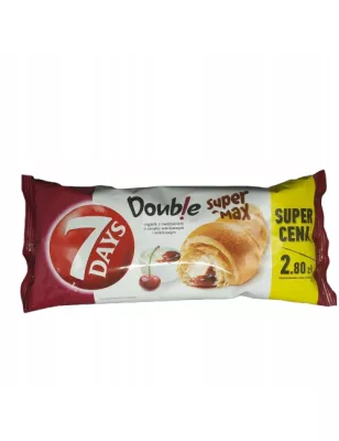 7DAYS DOUBLE MAX ROGALIK WIŚNIOWO WANILIOWY 110g