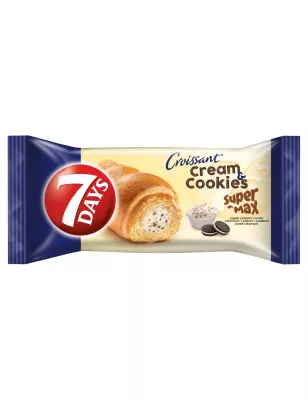 7DAYS SUPER MAX CREAM&COOKIES Z CIASTKAMI ROGALIK 110g