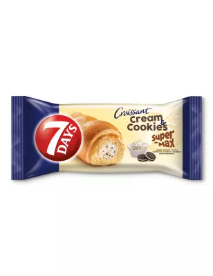 7DAYS SUPER MAX CREAM&COOKIES Z CIASTKAMI ROGALIK 110g