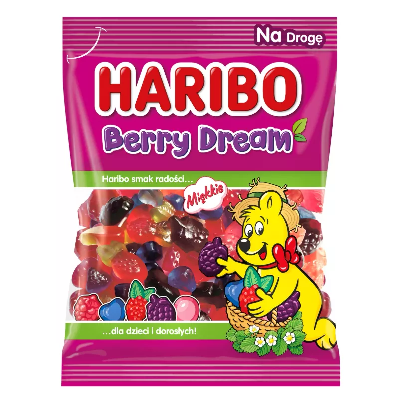 HARIBO BERRY DREAM ŻELKI OWOCE LEŚNE 85g