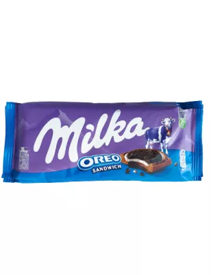 MILKA OREO SANDWICH CZEKOLADA Z CIASTKIEM 92g