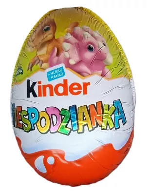 KINDER NIESPODZIANKA JAJKO NATOONS SERIA: DINOZAURY PREHISTORIA 20g