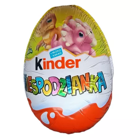 KINDER NIESPODZIANKA JAJKO NATOONS SERIA: DINOZAURY PREHISTORIA 20g