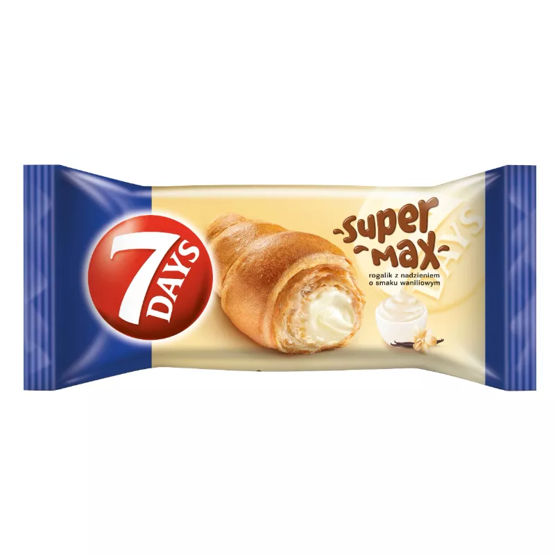 7DAYS SUPER MAX ROGALIK WANILIOWY 110g