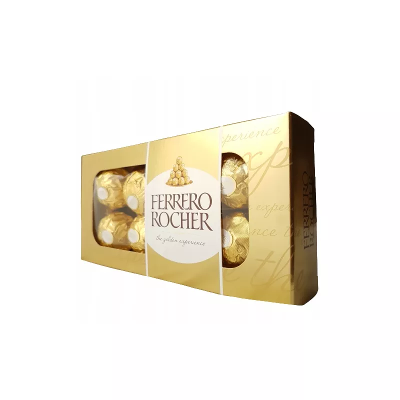 FERRERO ROCHER BOMBONIERKA Z ORZECHOWYMI PRALINAMI 100g