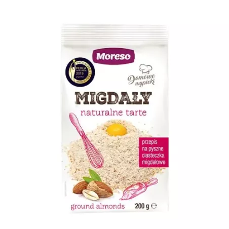 MORESO MIGDAŁY NATURALNE 100% TARTE USA 200g