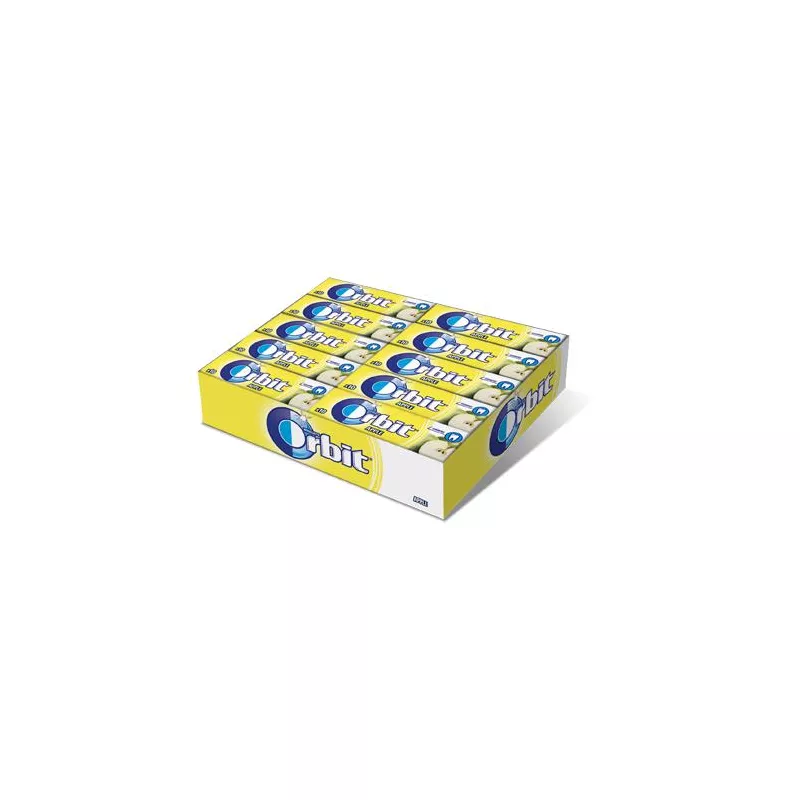 ORBIT APPLE JABŁKO DRAŻETKA 14g x 30szt BEZ CUKRU