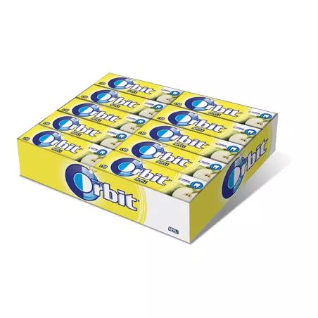 ORBIT APPLE JABŁKO DRAŻETKA 14g x 30szt BEZ CUKRU