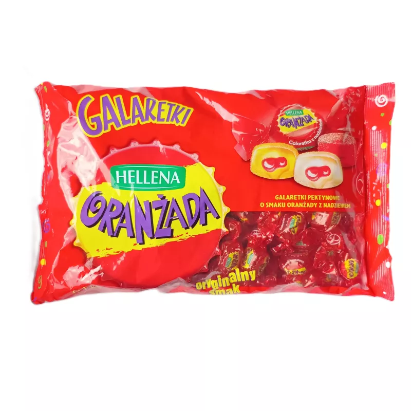 HELLENA ORANŻADA GALARETKI O SMAKU ORANŻADY BEZ GLUTENU 1kg