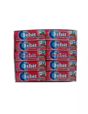 ORBIT STRAWBERRY GUMA TRUSKAWKOWA 14g x 30szt