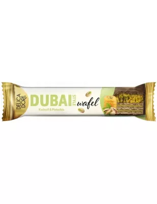 DUBAI STYLE WAFELEK KADAYIF & PISTACHIO DELICADORE W CZEKOLADZIE 40g