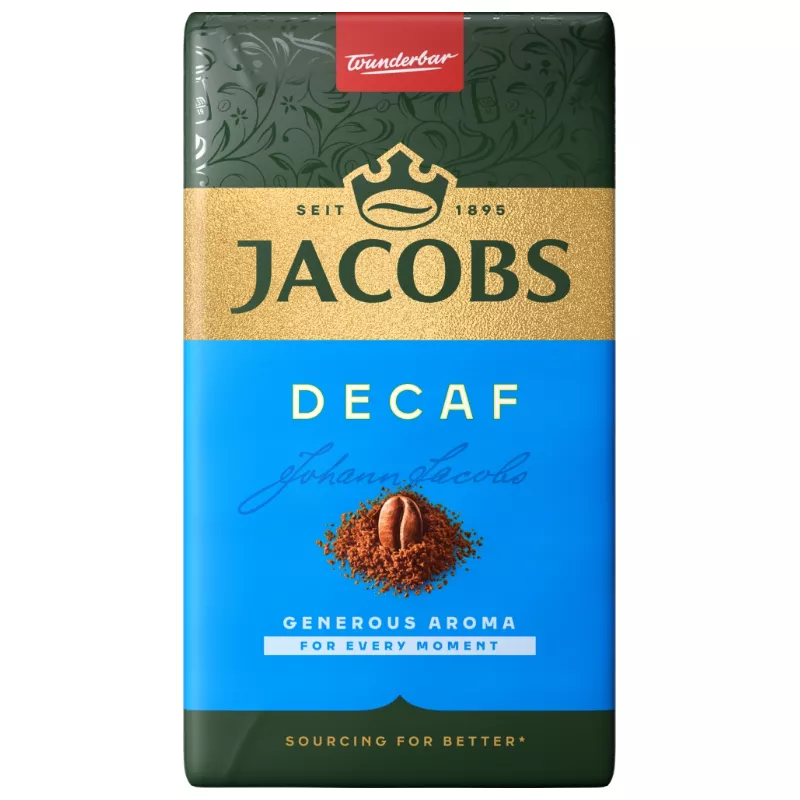 JACOBS KRÖNUNG DECAF KAWA MIELONA BEZ KOFEINY 250g