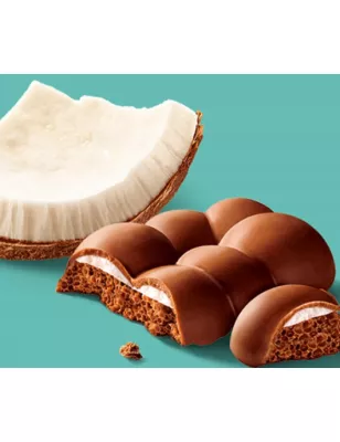 MILKA BUBBLY COCONUT MLECZNA CZEKOLADA NAPOWIETRZONA KOKOSOWA 97g