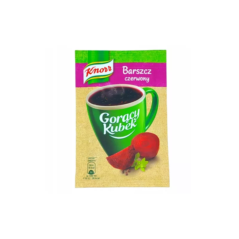 KNORR GORĄCY KUBEK BARSZCZ CZERWONY 14g