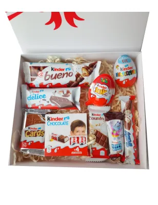 ZESTAW PREZENTOWY KINDERLANDIA MARZEŃ – Magiczne Słodycze Kinder na Święta!