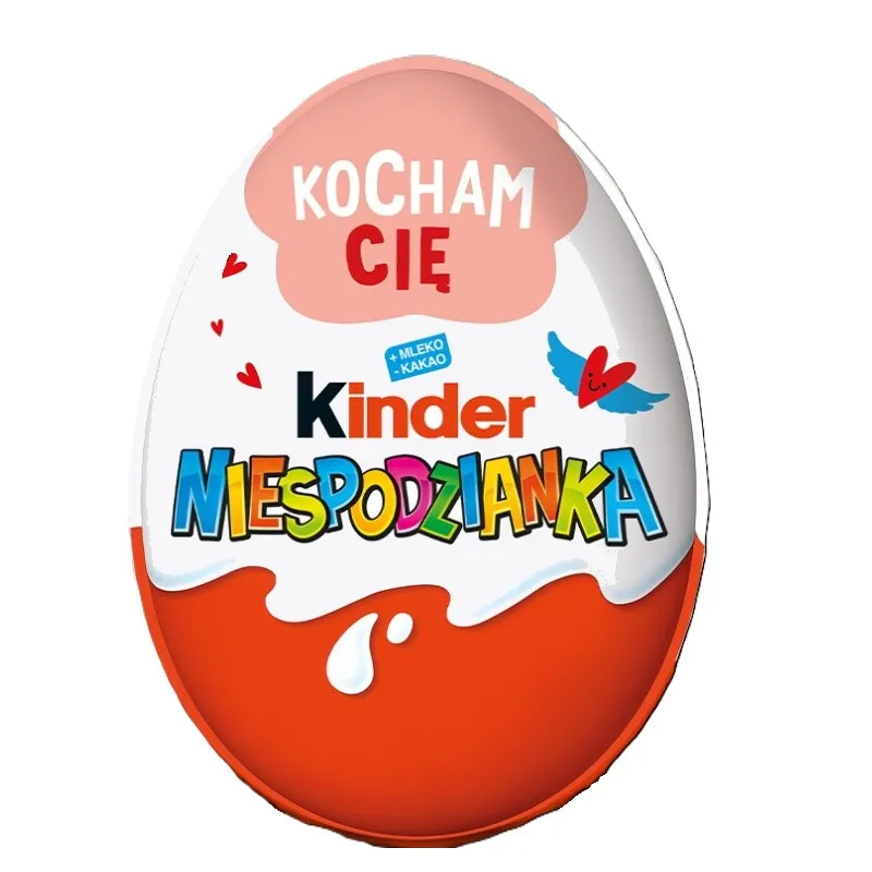 KINDER NIESPODZIANKA JAJKO CZEKOLADOWE 20g SERIA MESSAGES
