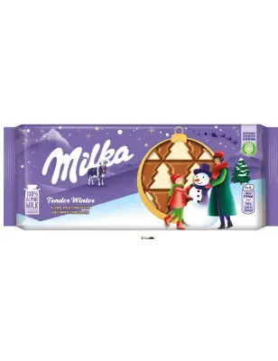 MILKA CZEKOLADA ŚWIĄTECZNA TENDER WINTER 90g NA MIKOŁAJA I BOŻE NARODZENIE